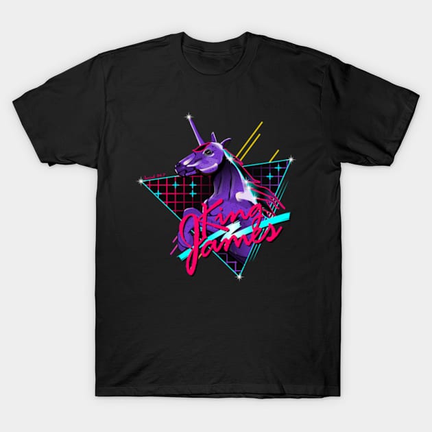 King James Unicorn T-Shirt by TGprophetdesigns